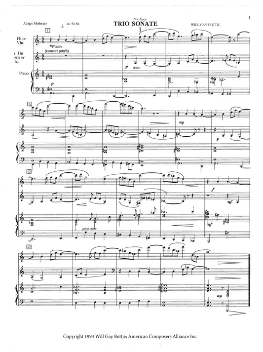 Trio Sonate Nr. 1