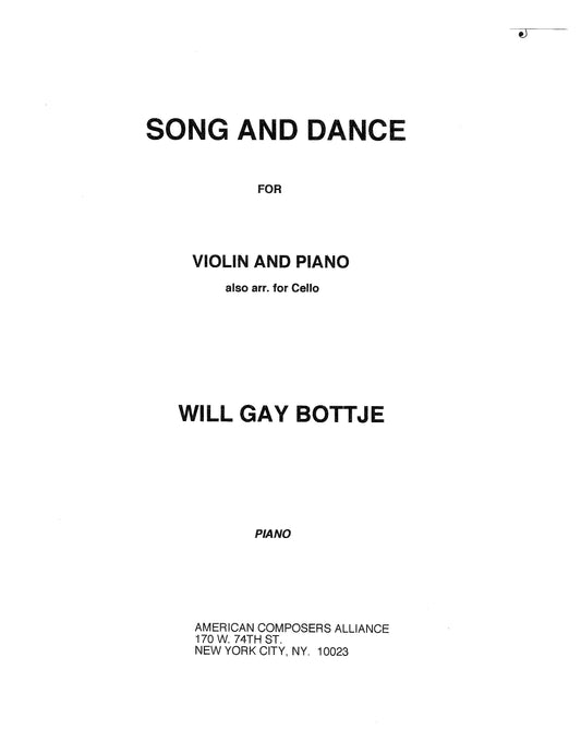 Song and Dance