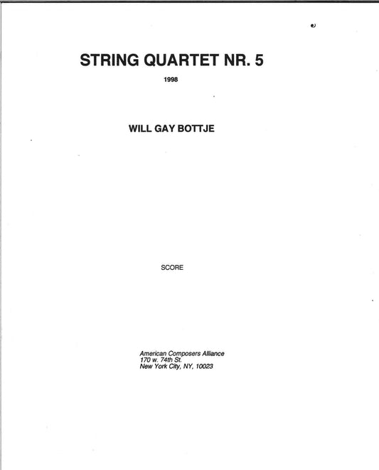 String Quartet Nr. 5