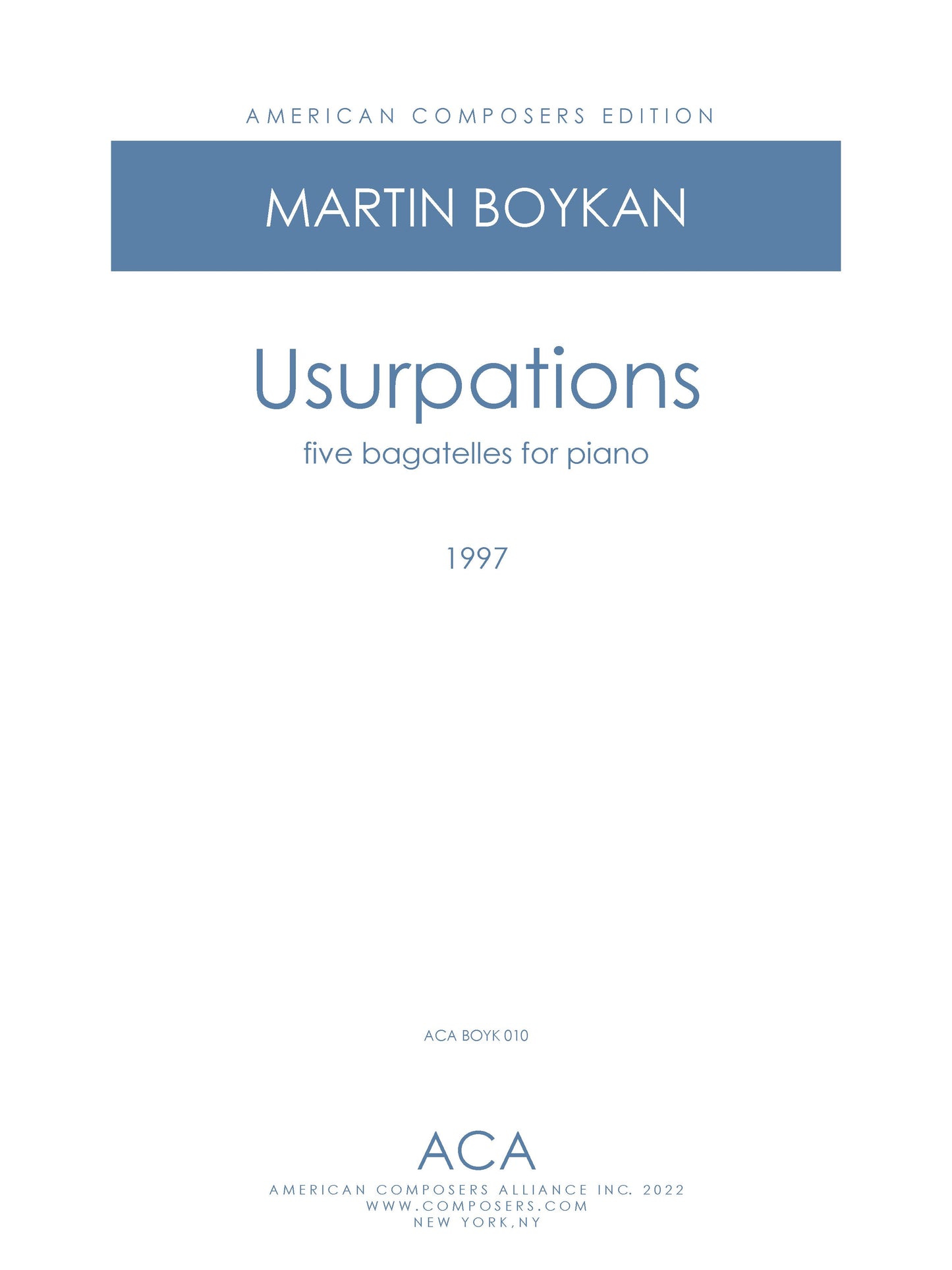 Usurpations