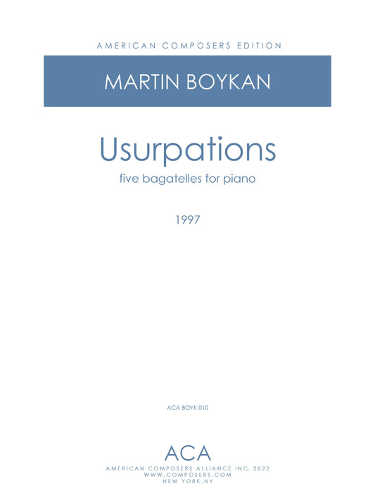 Usurpations