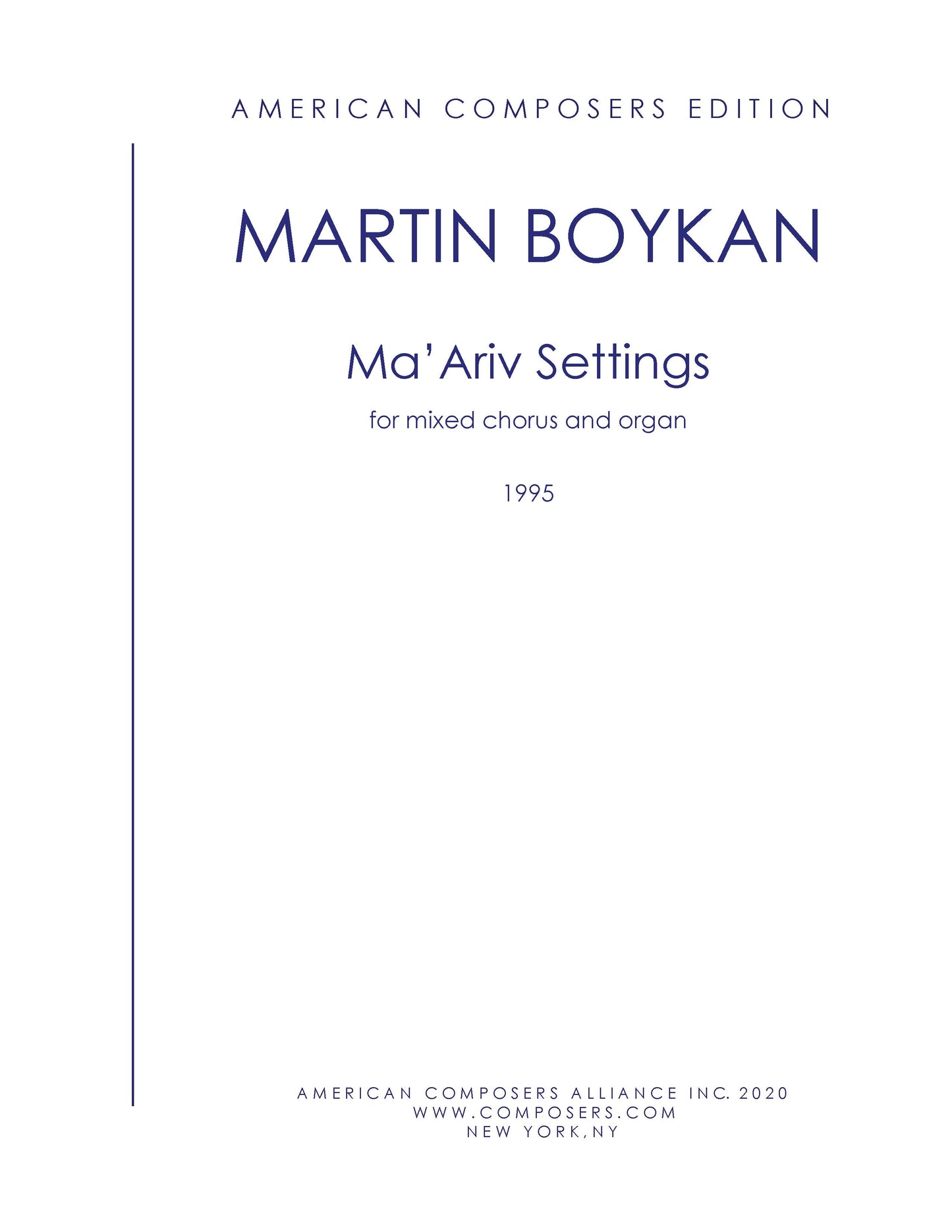 Ma'ariv Settings