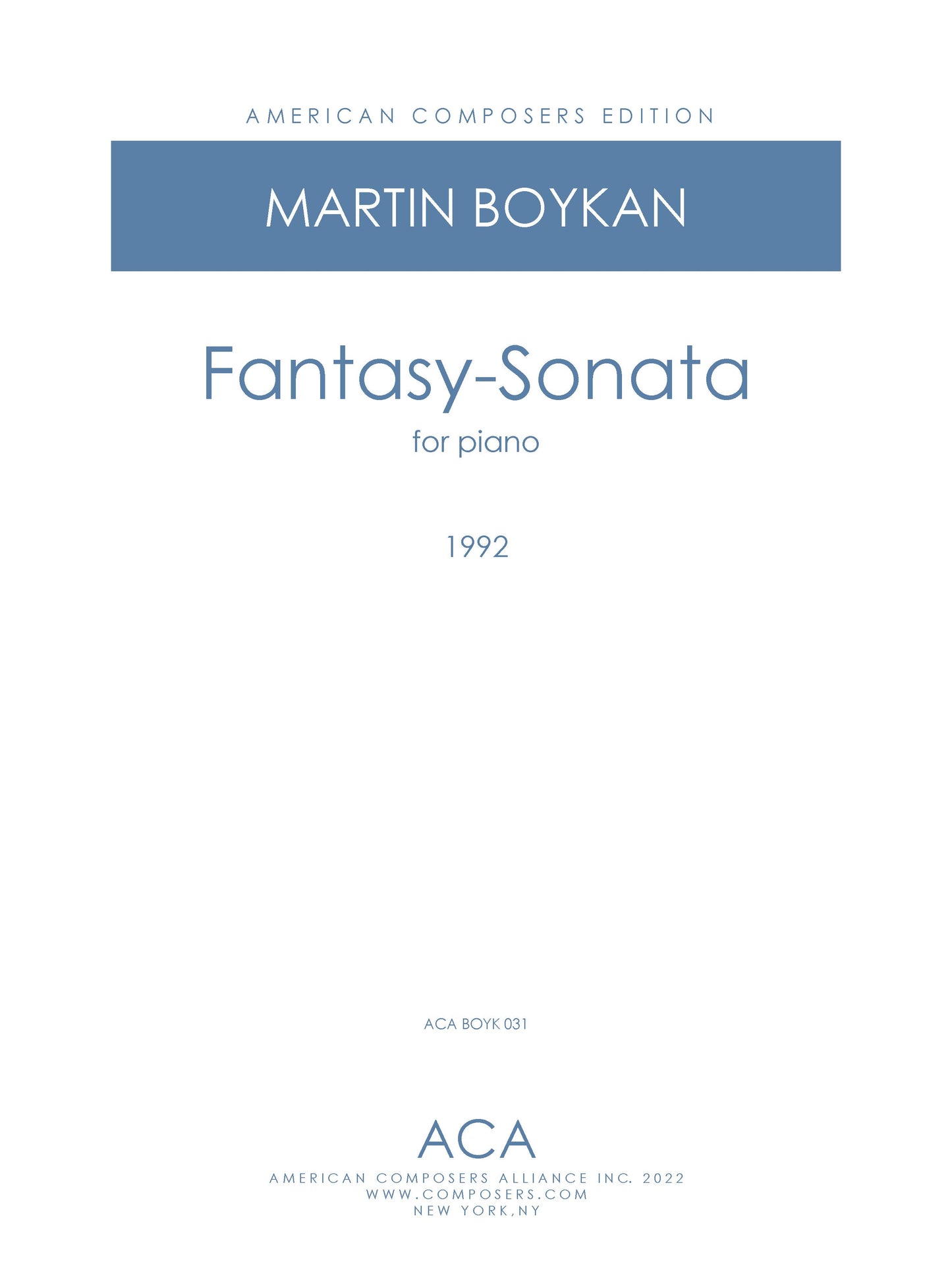 Fantasy-Sonata