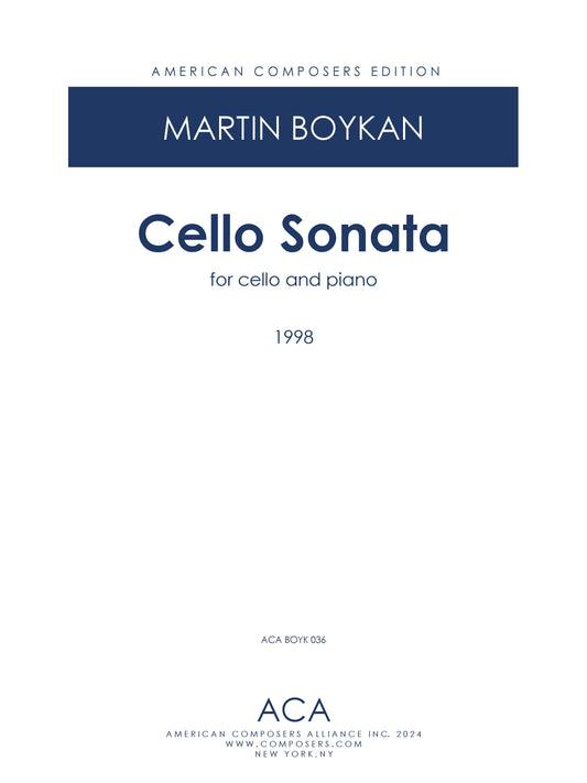 Cello Sonata