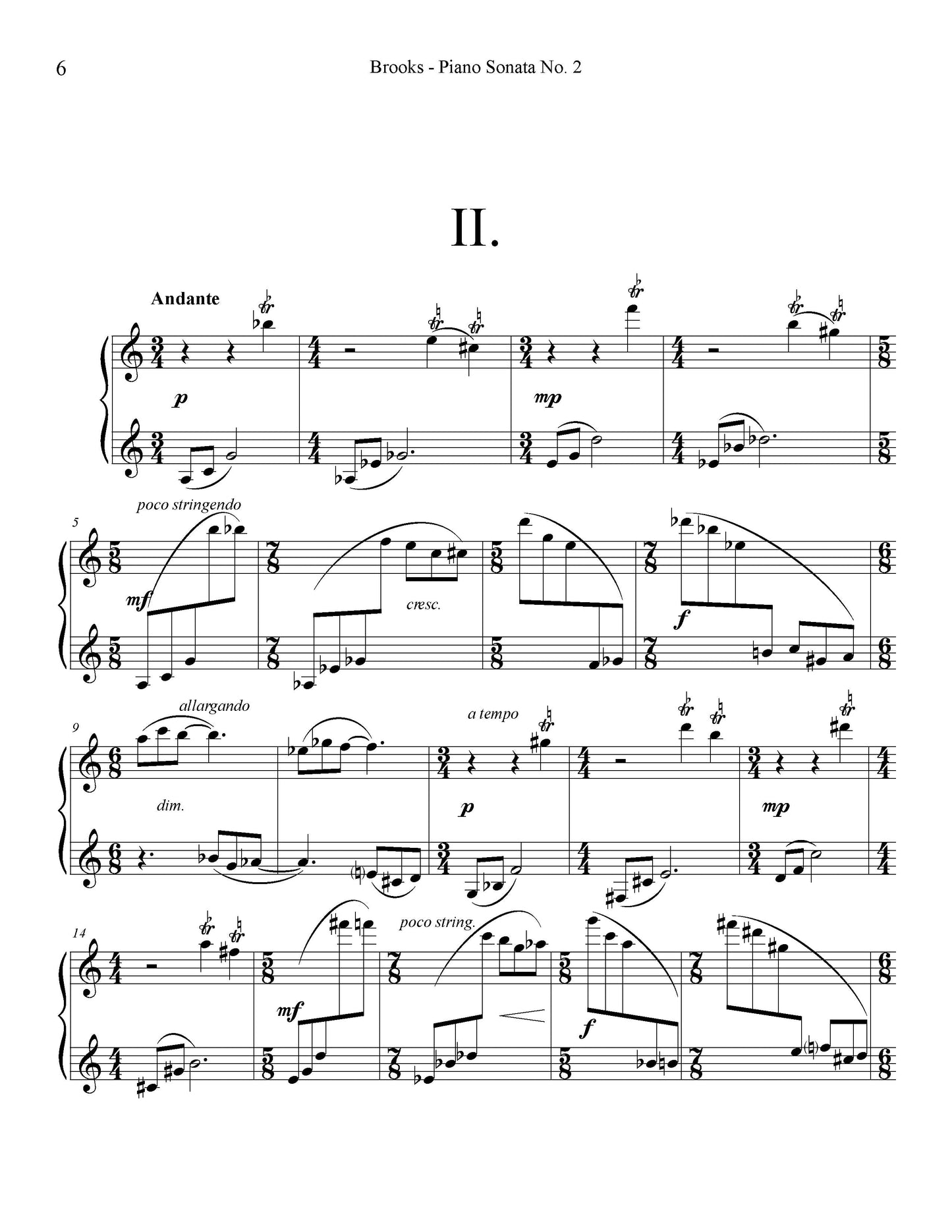 Piano Sonata No.2