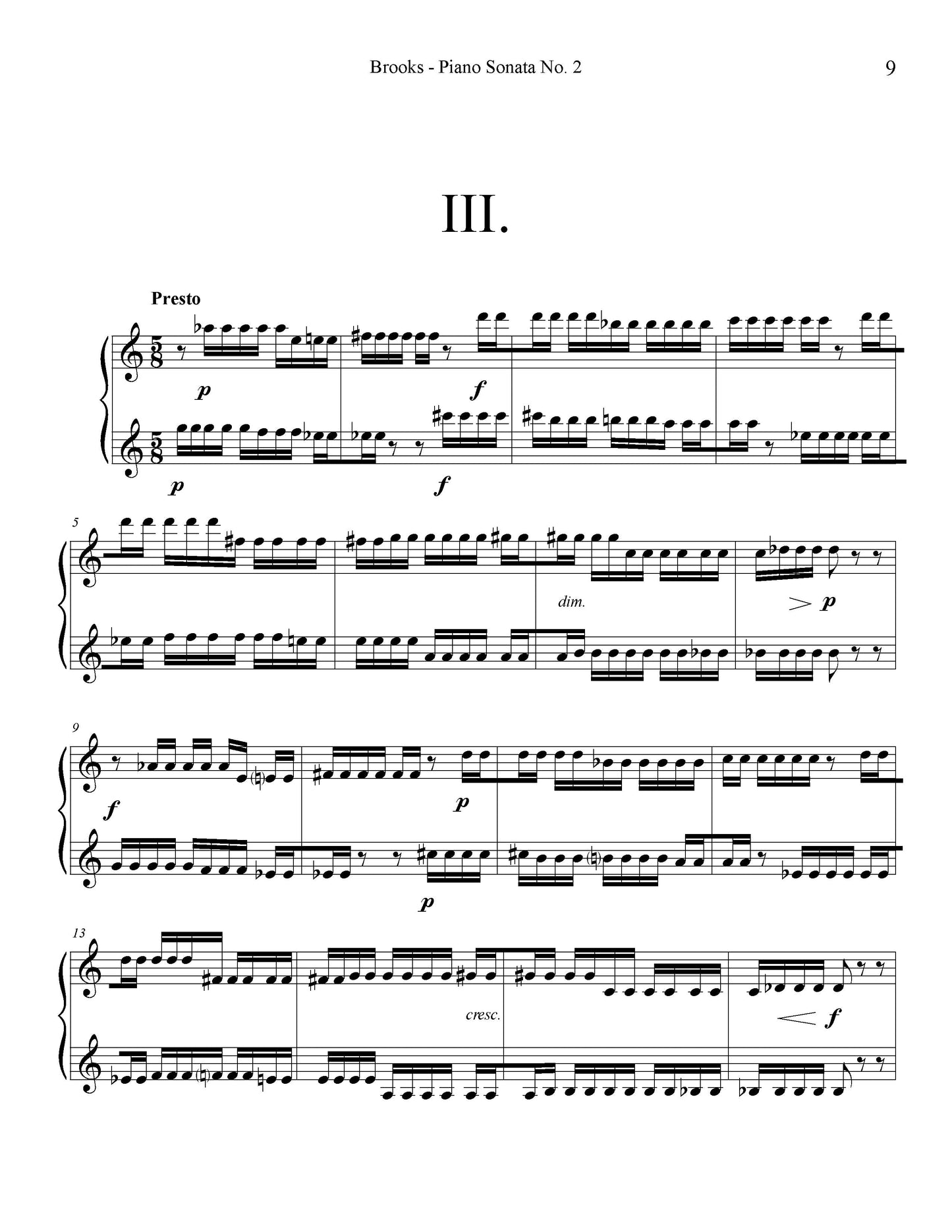 Piano Sonata No.2