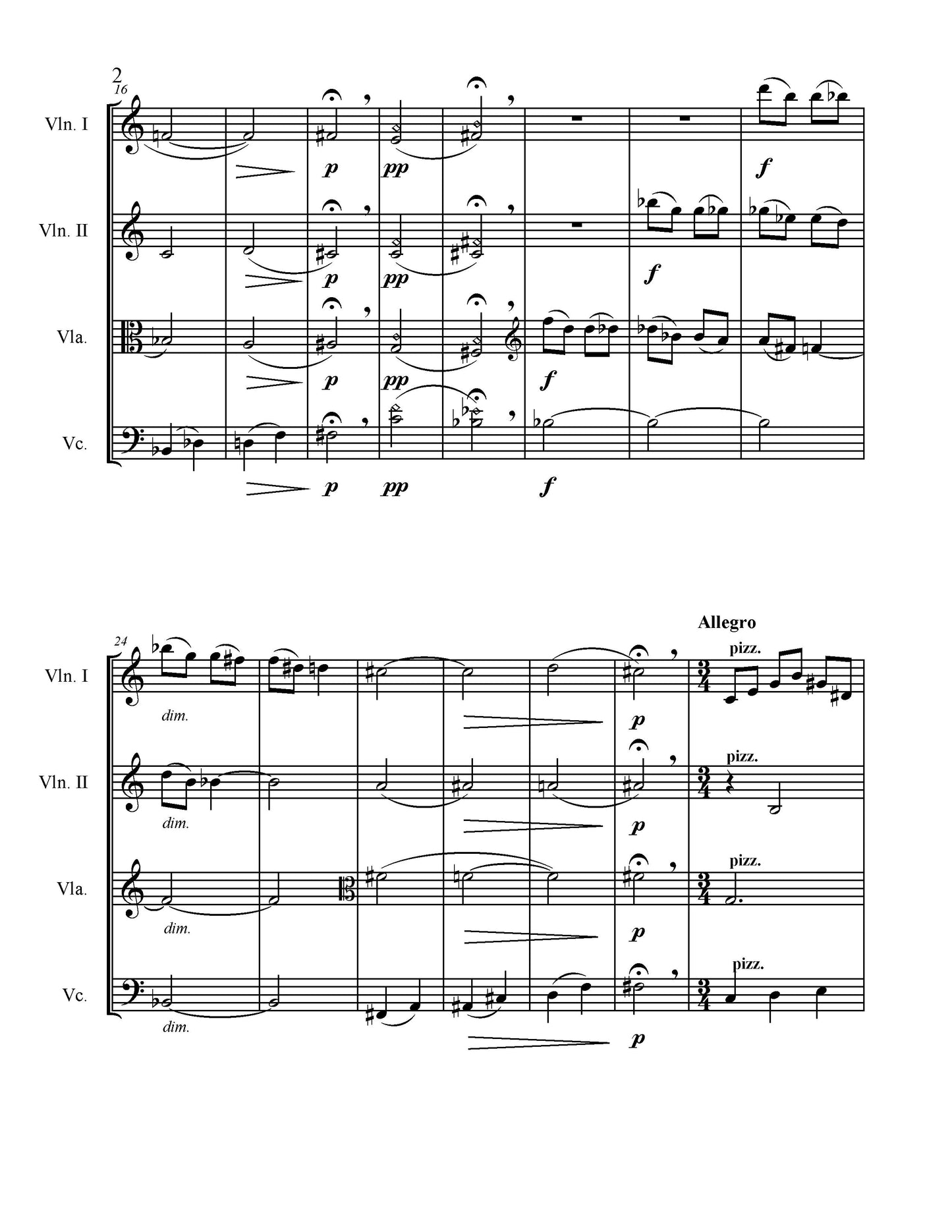 String Quartet No. 3