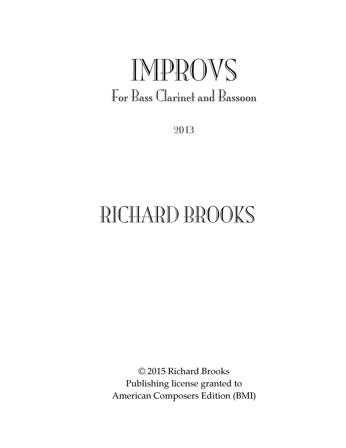 Improvs