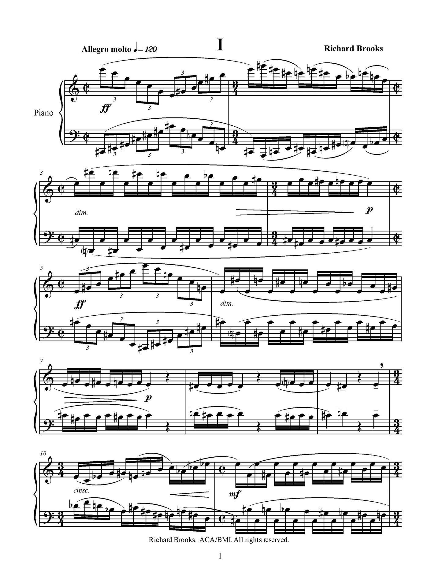 Sonatina For Solo Piano