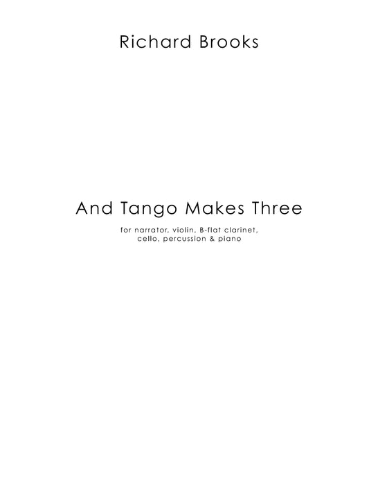 And Tango Makes Three