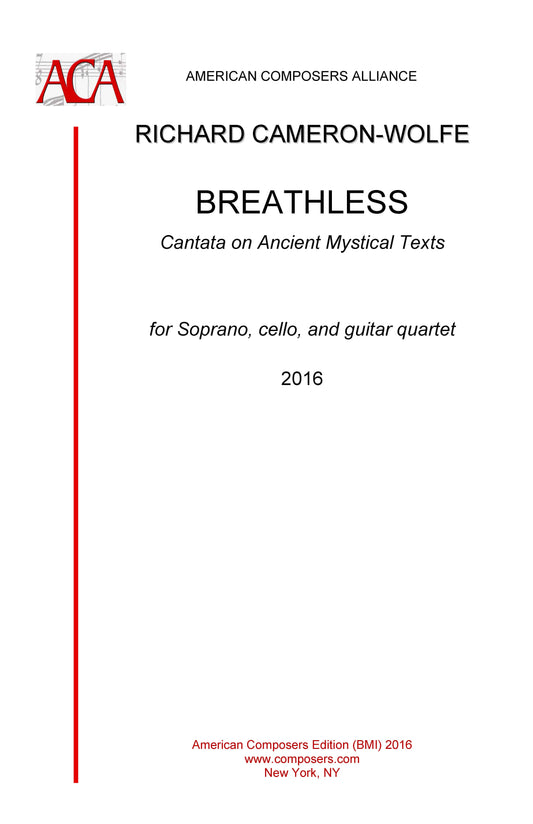 Breathless - Cantata On Ancient Mystical Texts