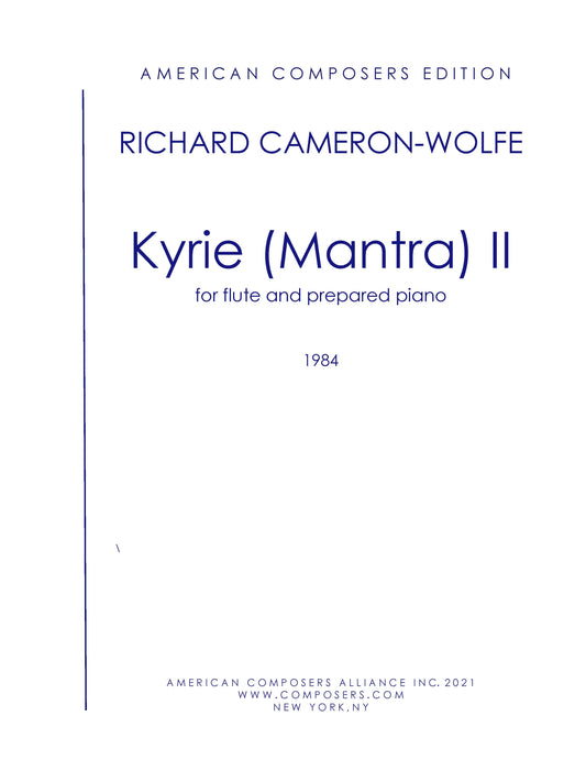 Kyrie (Mantra) Ii