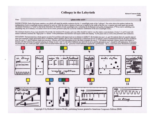 Colloquy In The Labyrinth: A Sound-Light Ritual