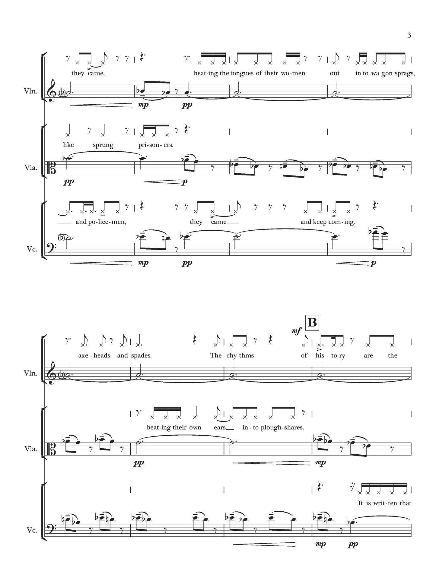 New World Suite No. 3, Part 1: All The Desanctified Places