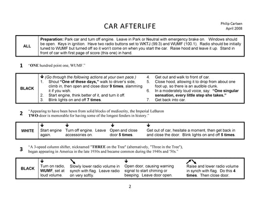 Car Afterlife