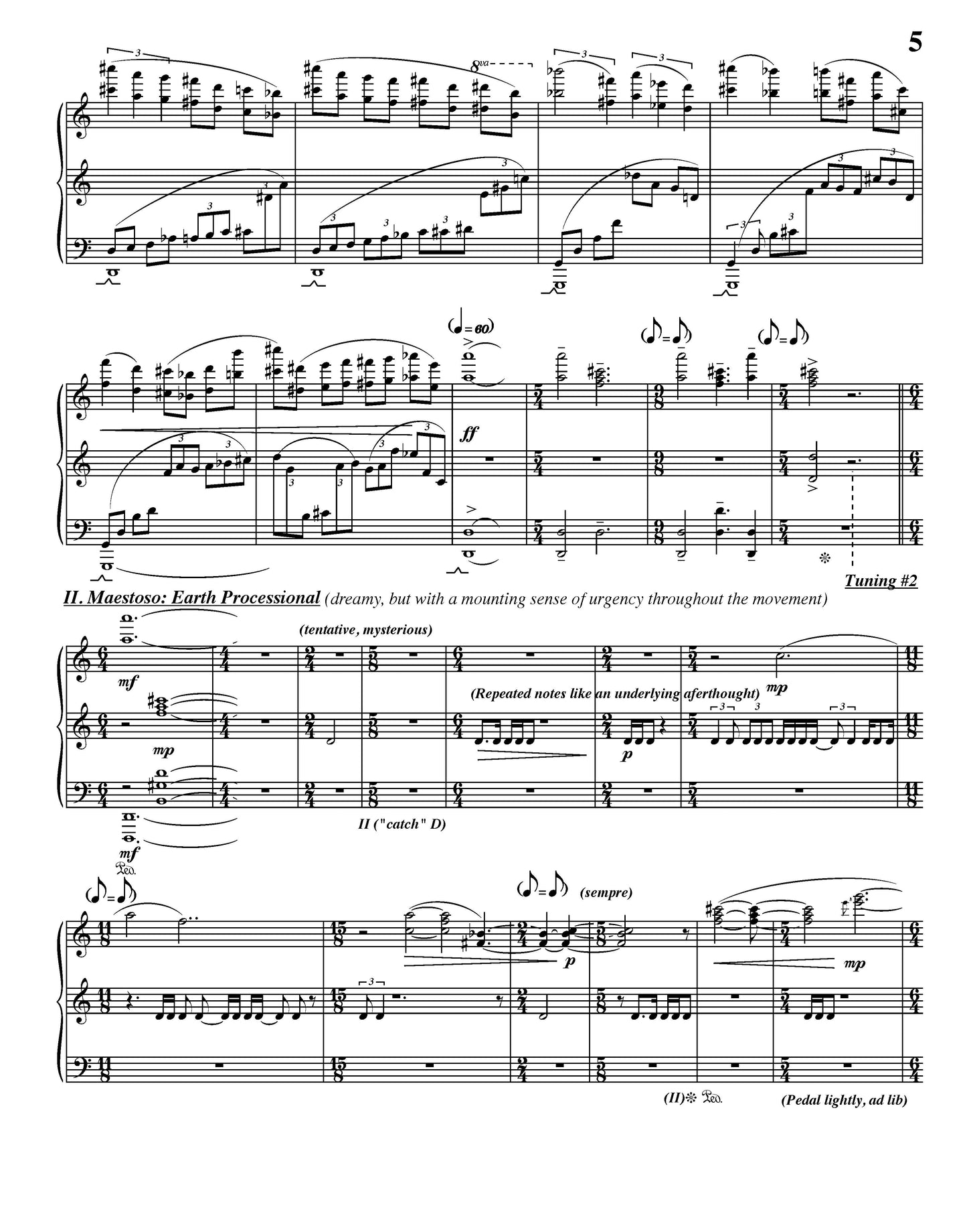 Piano Sonata No. 3 "Clouds Of Clarification"