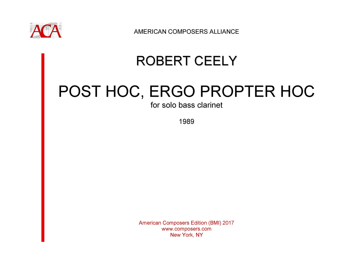 Post Hoc, Ergo Propter Hoc