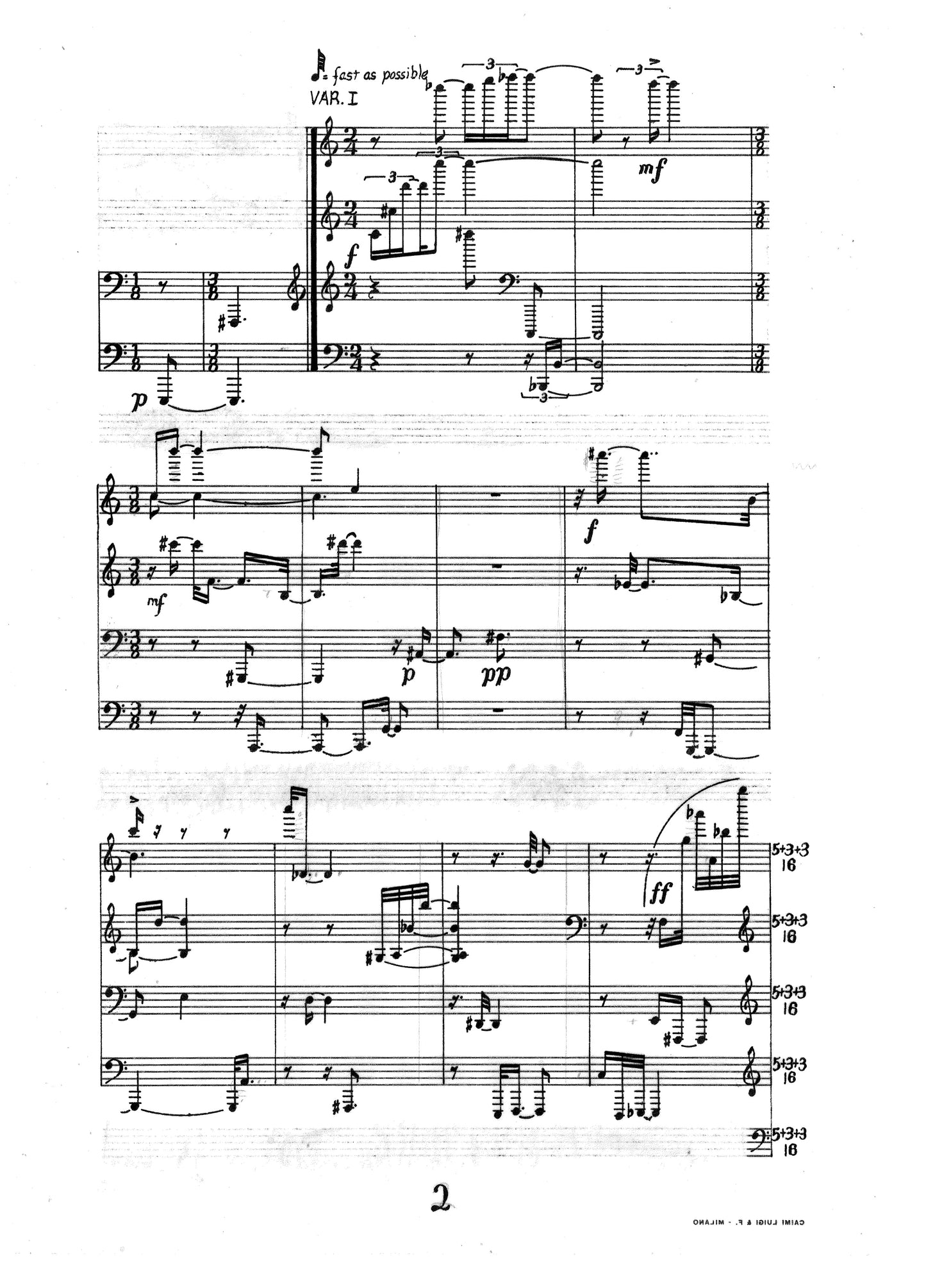 Piano Variations