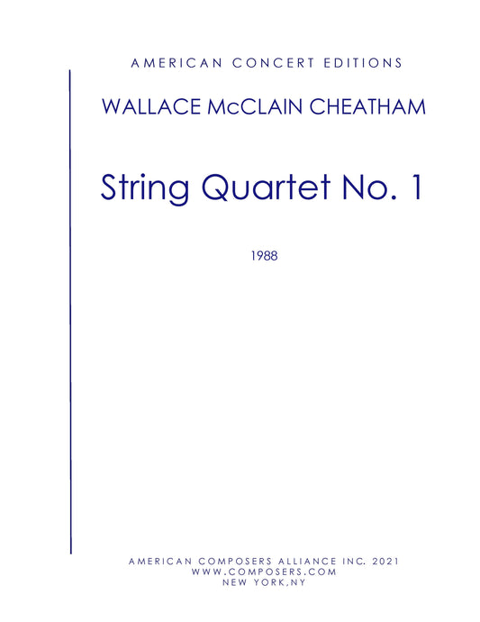 String Quartet No. 1