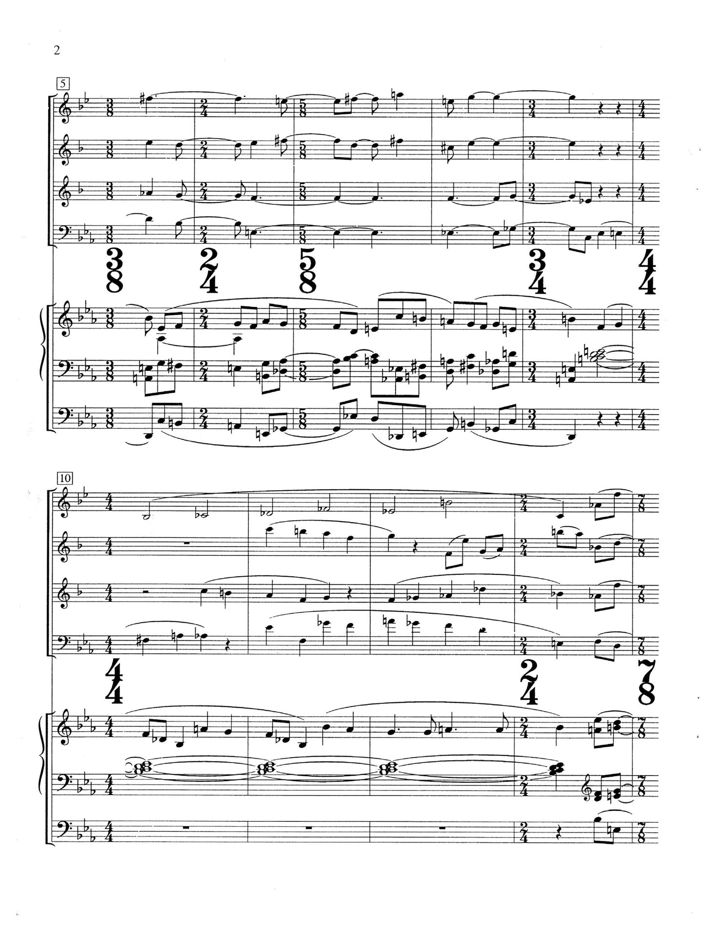 Austrian Variations For Organ And Brass Quartet