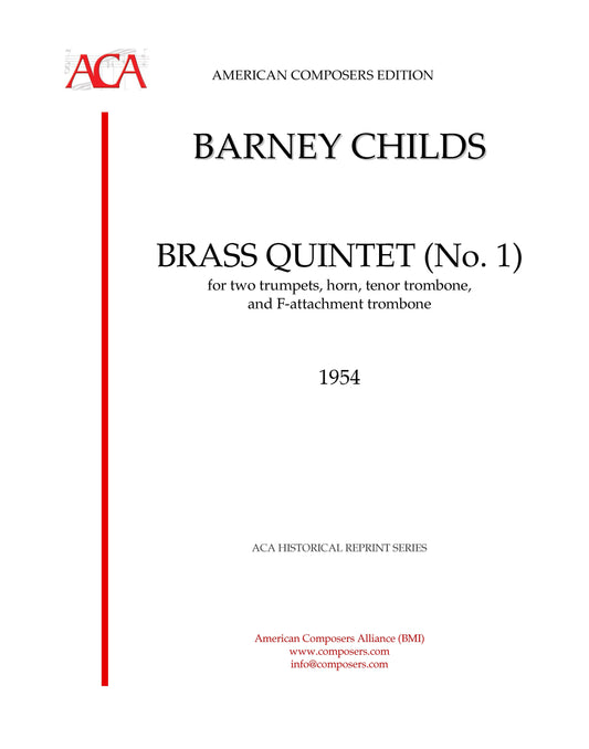 Brass Quintet No. 1