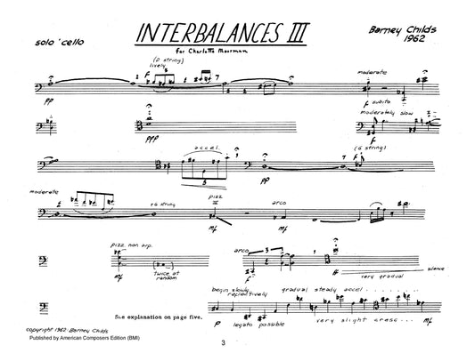 Interbalances Iii