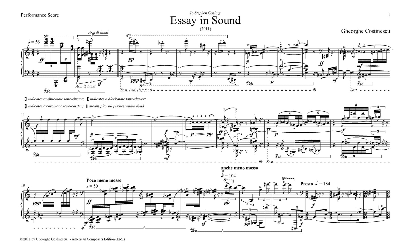 Essay In Sound