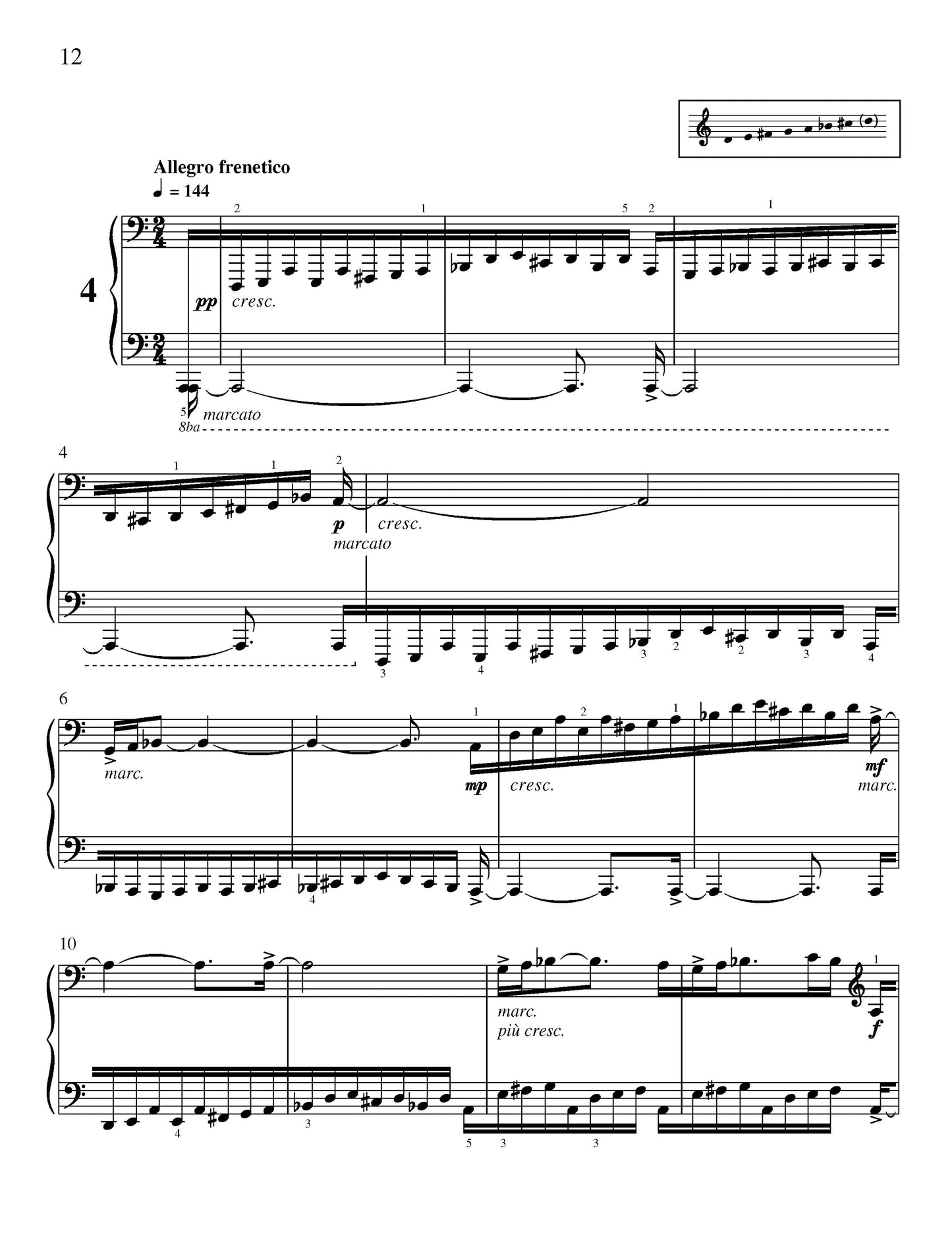 Evolving Cycle Of Two-Part Modal Inventions For Piano