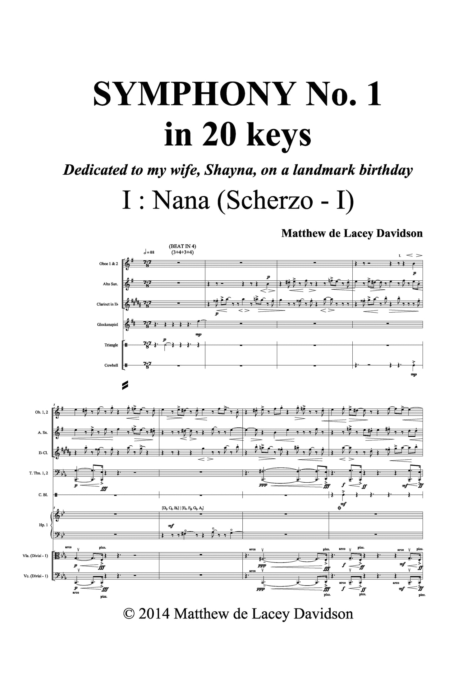 Symphony No. 1 In 20 Keys