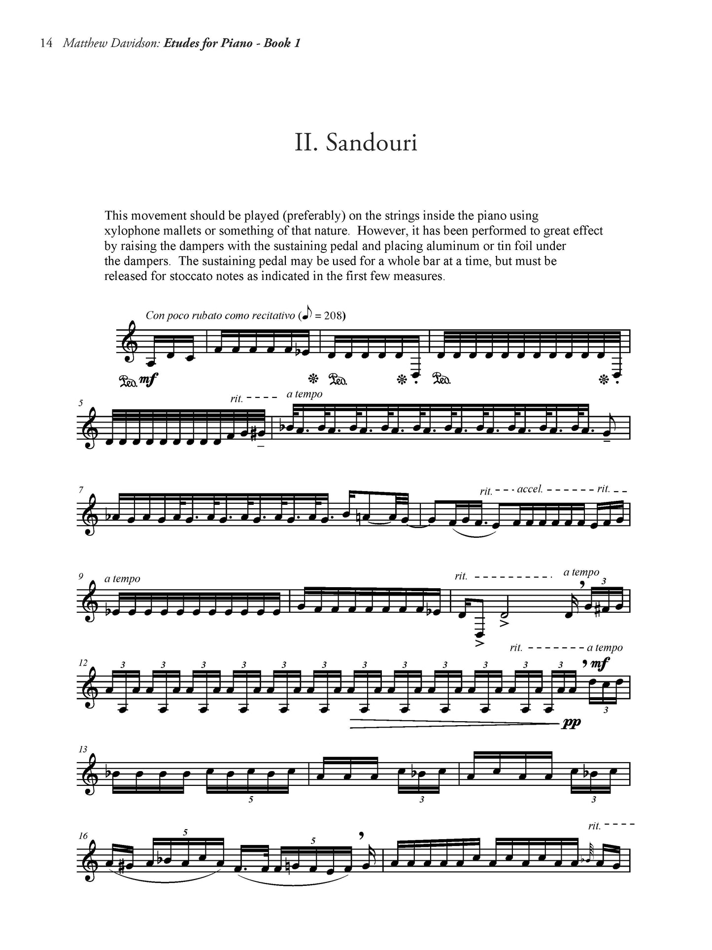 Etudes For Piano Book I: A Cultural Odyssey