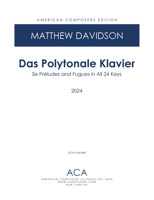 Das Polytonale Klavier