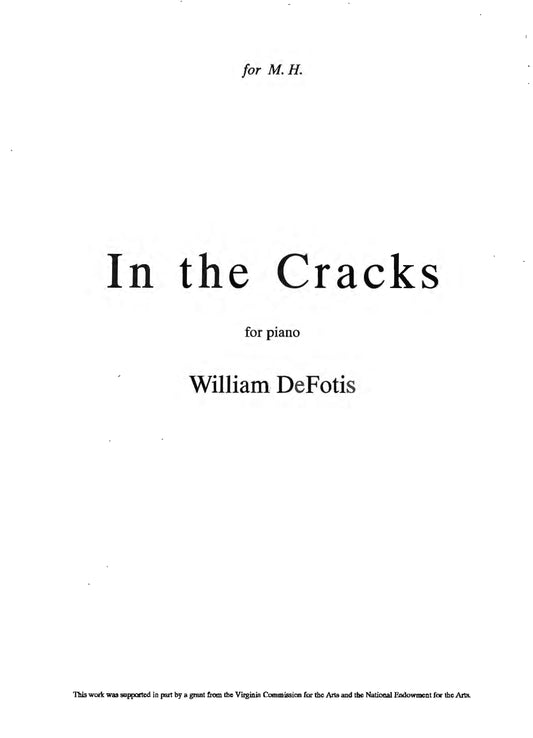 In The Cracks