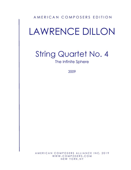 String Quartet No. 4: The Infinite Sphere