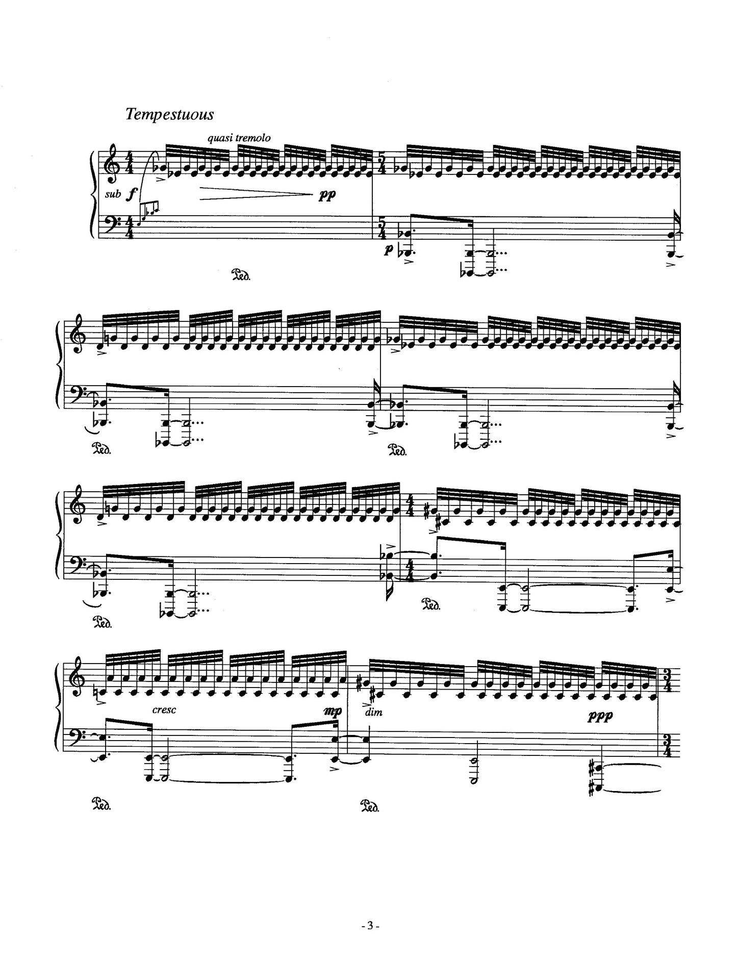 Piano Sonata (November)