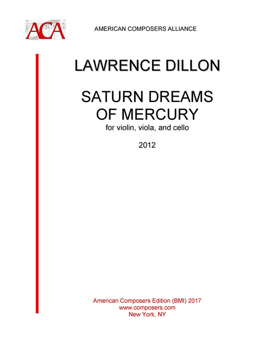 Saturn Dreams of Mercury