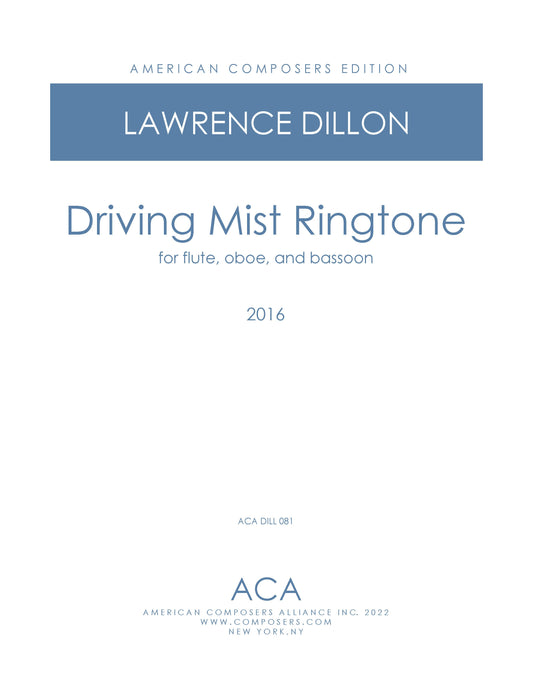 Driving Mist Ringtone