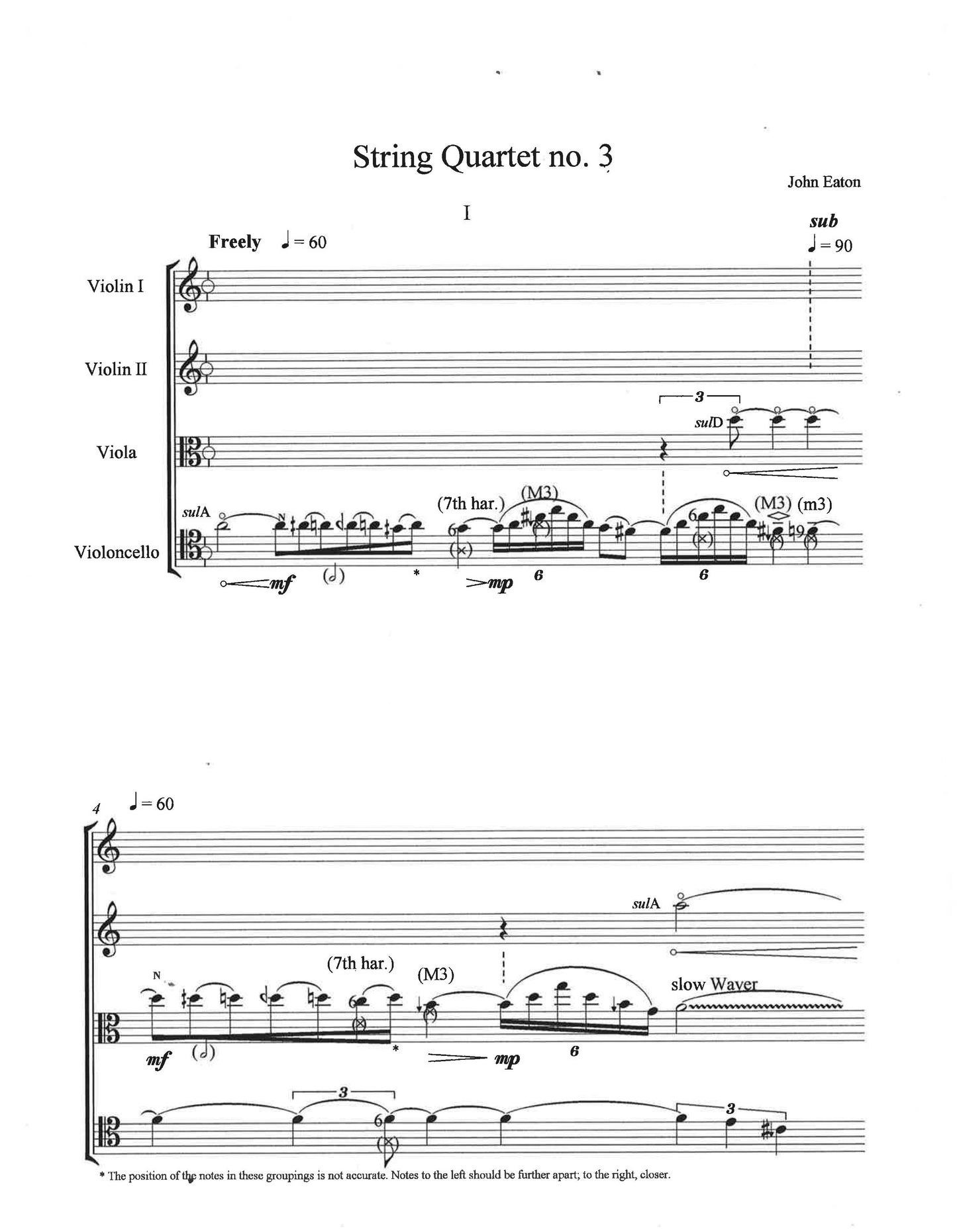 String Quartet No. 3