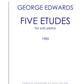 Five Etudes for Solo Piano