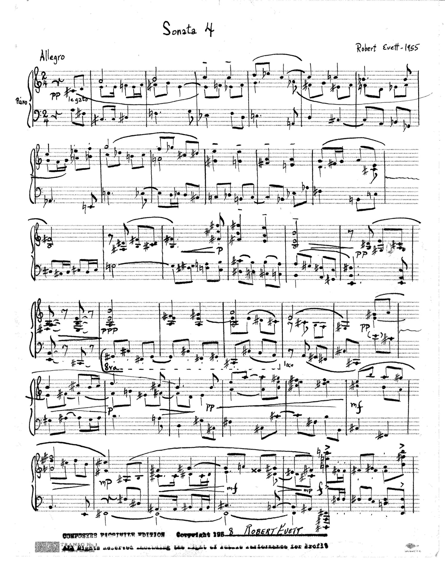 Sonata No 4