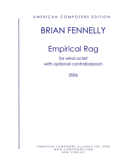 Empirical Rag (Version 6, for Wind Octet Or Nonet)