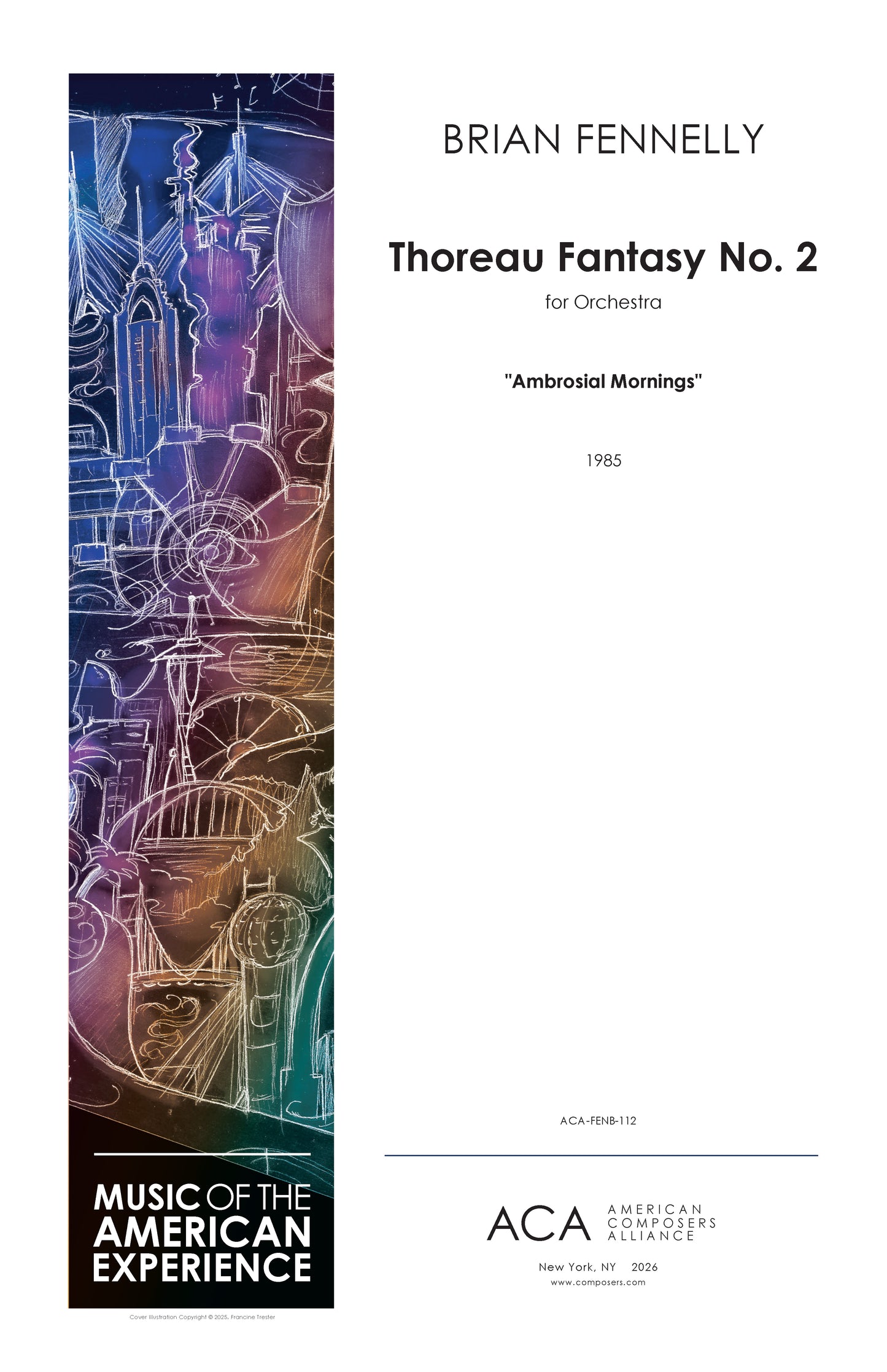 Thoreau Fantasy No. 2 for Orchestra (Ambrosial Mornings)