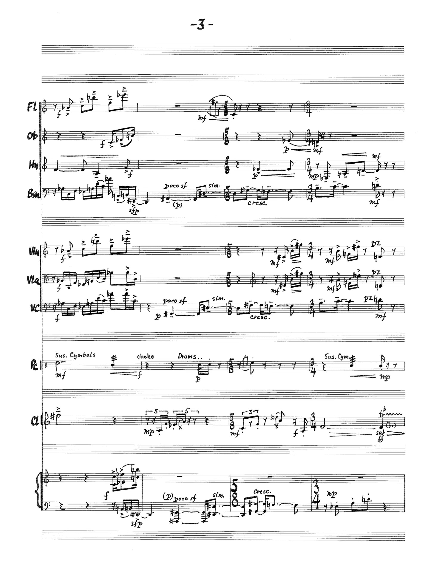 Tropes and Echoes for Clarinet and Chamber Ensemble