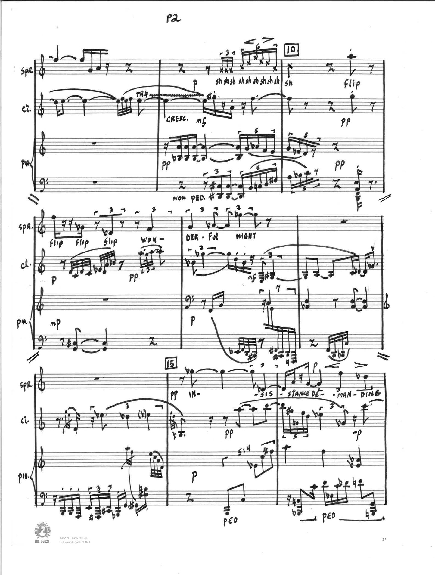 Oggi, Op. 9