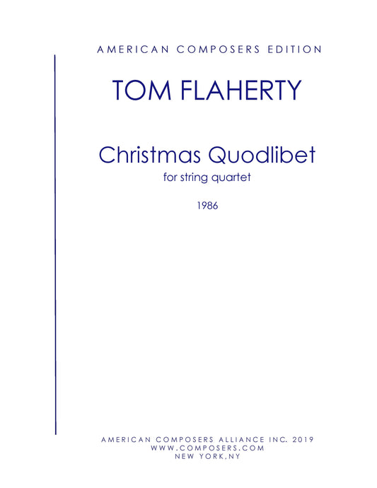 Christmas Quodlibet - String Quartet