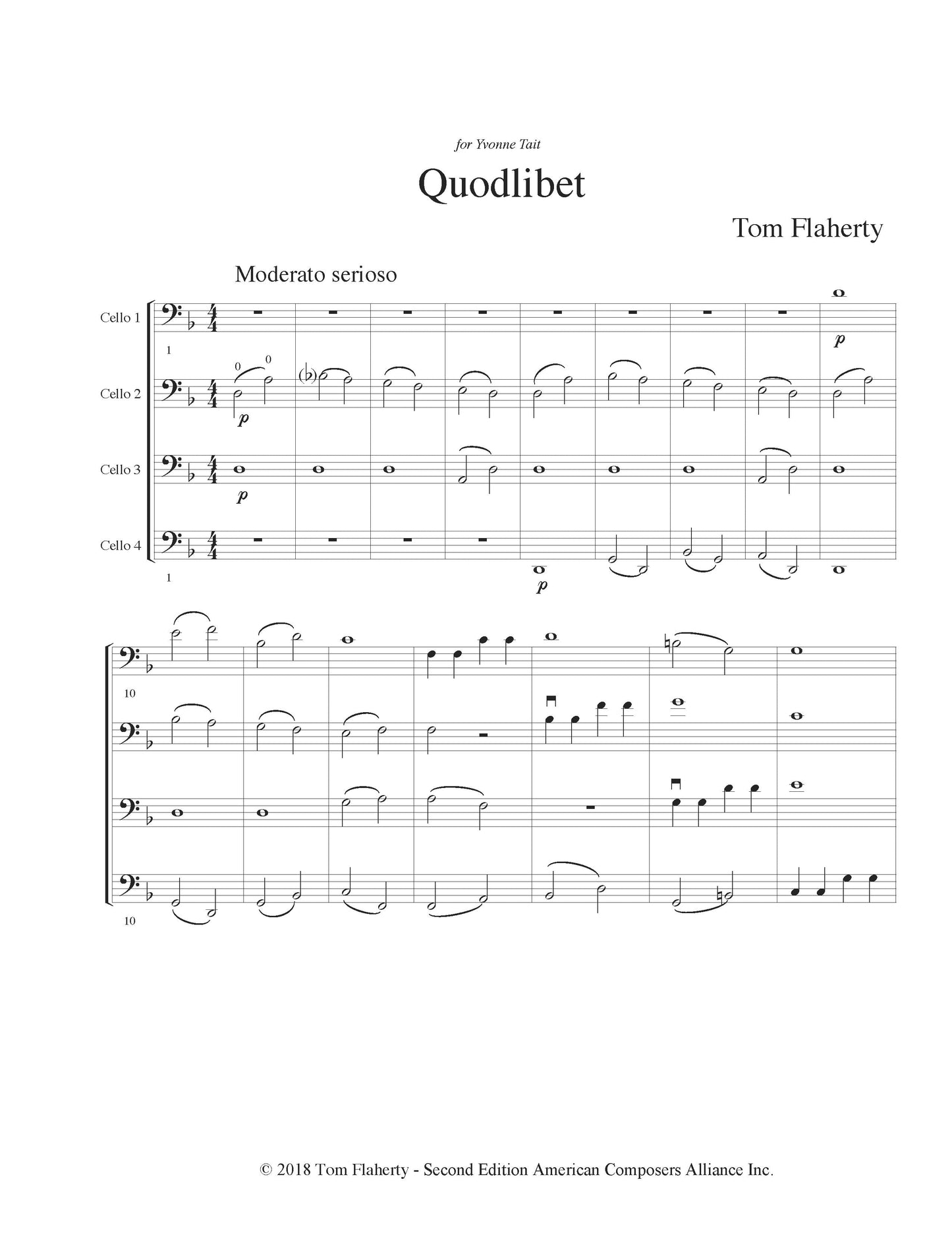 Quodlibet And Chorale