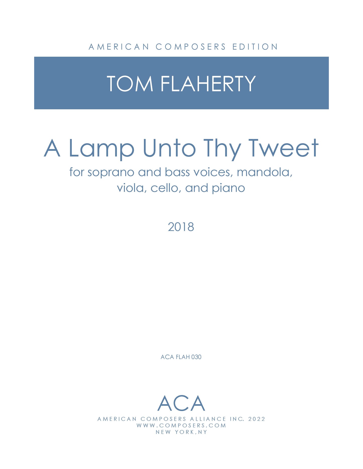 Lamp Unto Thy Tweet