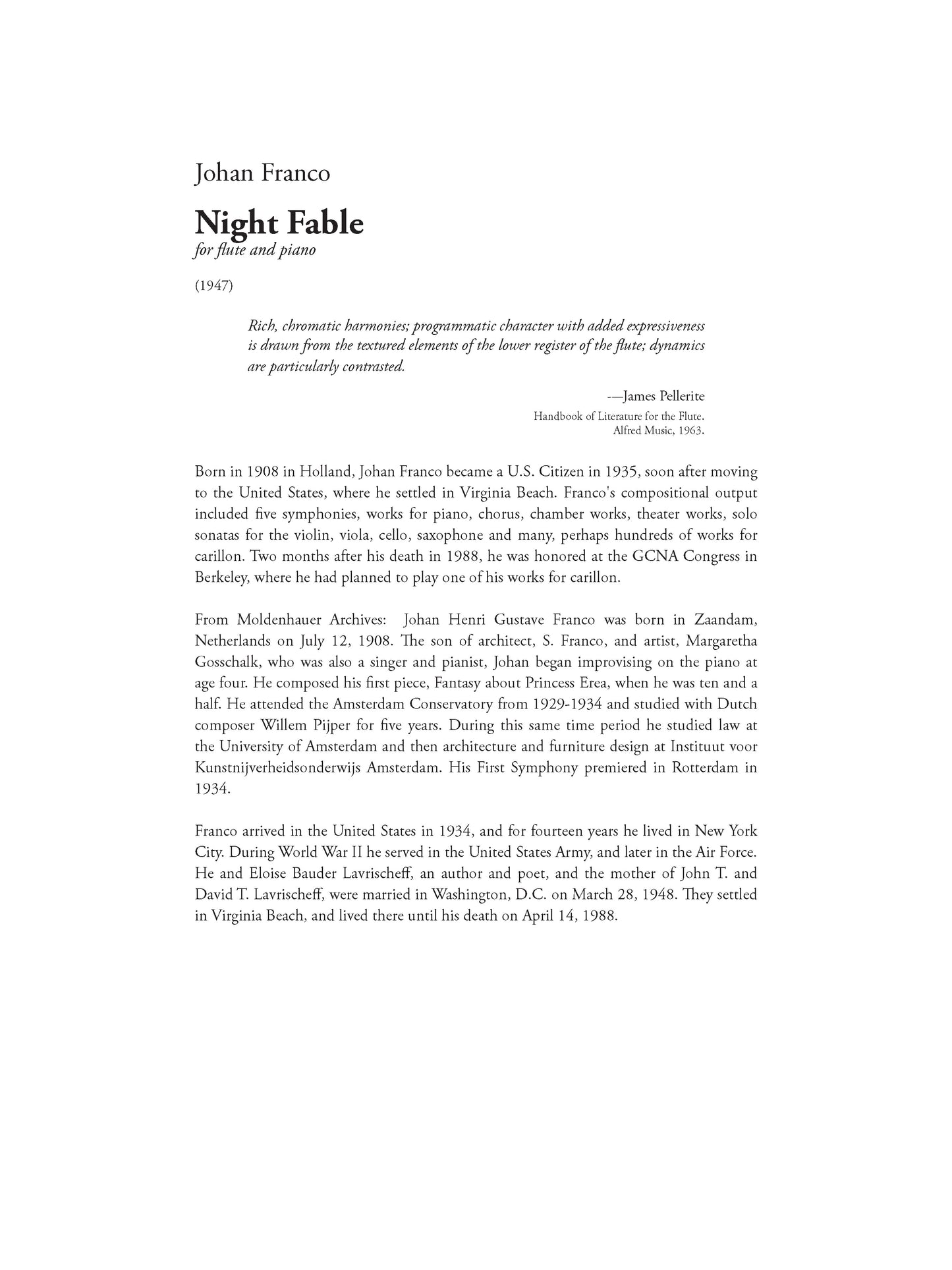 Night Fable