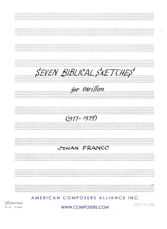 Seven Biblical Sketches