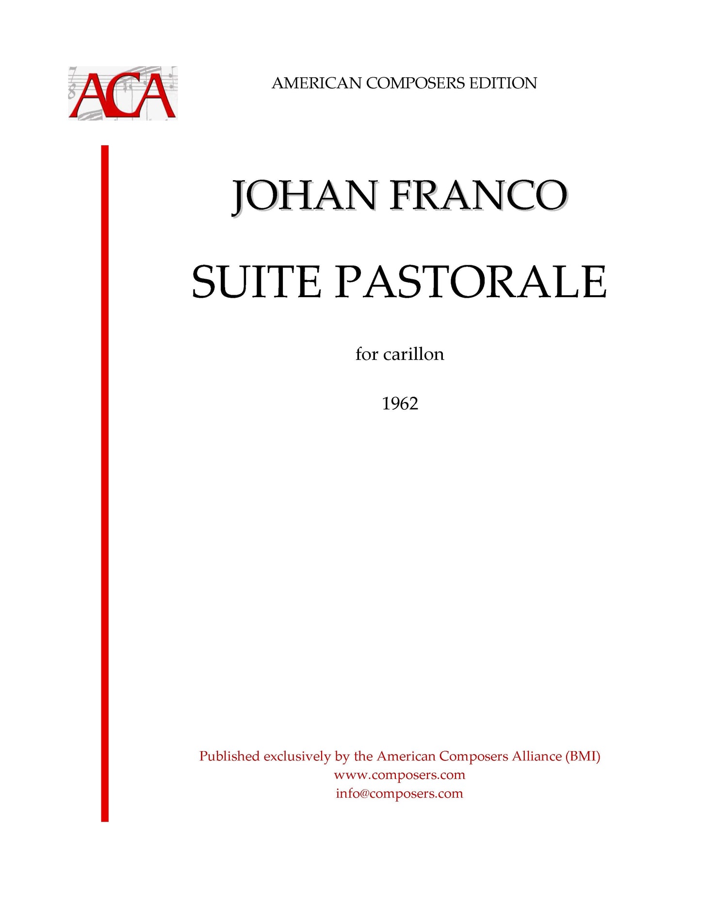 Suite Pastorale