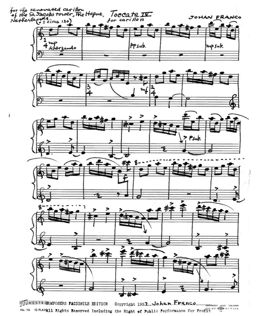 Toccata 4 (for Carillon)